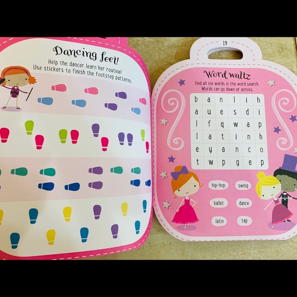 My Pretty Pink Dance Book, Headbands & Socks - Picture 7 of 8